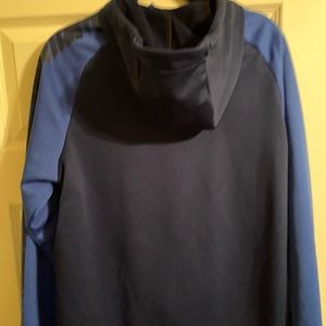 Navy blue large sized hoodie